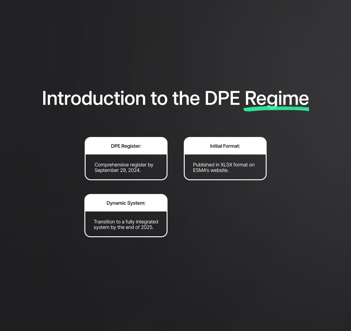 The DPE Regime